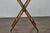19th Century English Tray on Stand Mahogany Side Table with X-Form Base For Sale In Atlanta - Image 6 of 12