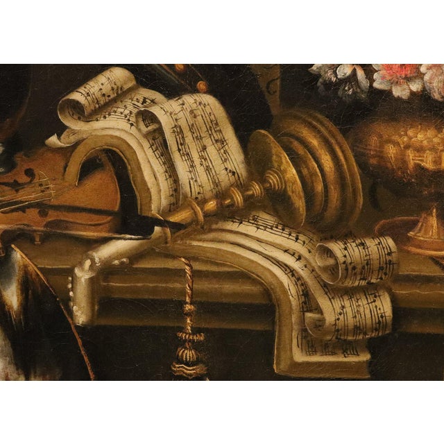 Antonio Tibaldi, Still Life, 1670, Oil on Canvas For Sale - Image 8 of 14