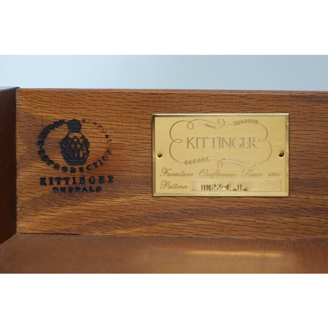 Kittinger Historic Newport Mahogany Lowboy For Sale - Image 18 of 18