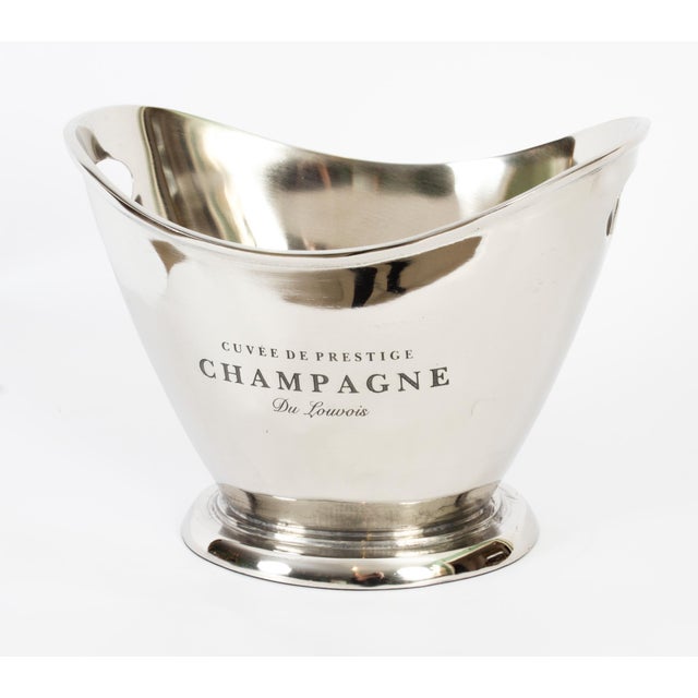 Vintage Champagne Cooler, 1980s For Sale - Image 3 of 12