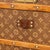 Antique 20th Century Malle Haute Trunk in Woven Canvas from Louis Vuitton, France, 1900 For Sale - Image 13 of 18
