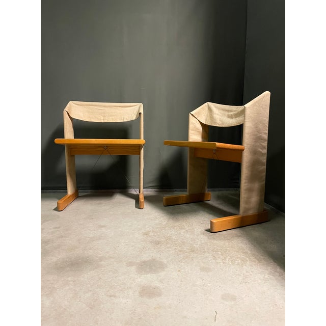 1970s Vintage Canossa Chairs by Gigi Sabadin for Stilwood, 1970s, Set of 2 For Sale - Image 5 of 10