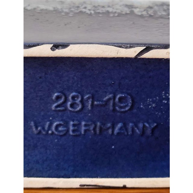 Mid-Century Modern Fat Lava Vase from Scheurich Keramik, 1960s For Sale - Image 9 of 10