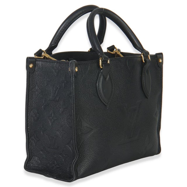 Contemporary Black Monogram Empreinte Onthego BB For Sale - Image 3 of 9