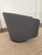 2010s Two Design Within Reach Benson U Turn Swivel Chairs in Pumice Pebble Weave For Sale - Image 5 of 9