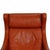 2204 Wingchair in Cognac Leather by Børge Mogensen, 1980s For Sale - Image 3 of 18
