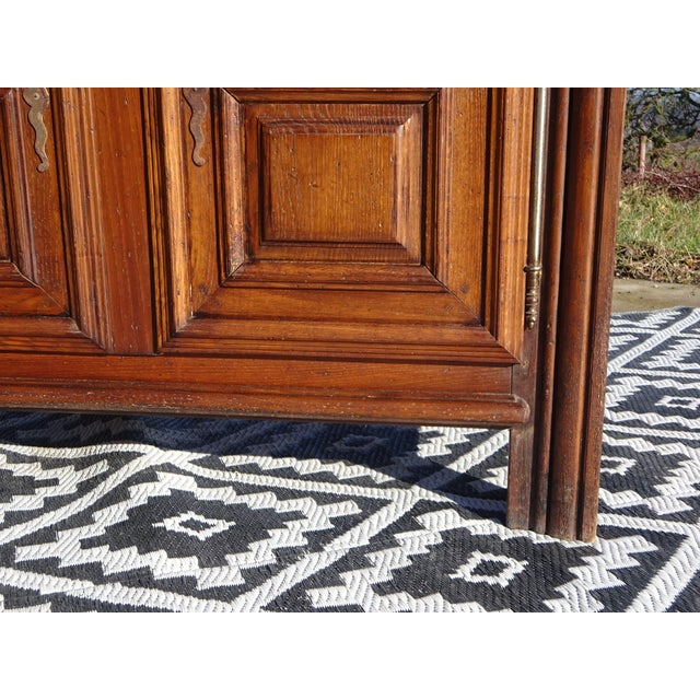 Vintage High Sideboard in Oak, 1960s For Sale - Image 12 of 18