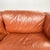Metal Modern Italian Brown Leather Sofa Twice by Cerri for Poltrona Frau, 1980s For Sale - Image 7 of 18