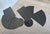 Fan-Shaped Side Tables by Pierre Chareau for Ecart International, 1990, Set of 2 For Sale - Image 3 of 11