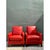 Vintage Bassett Red Leather “Austin” Club Chairs - A Pair For Sale - Image 11 of 12