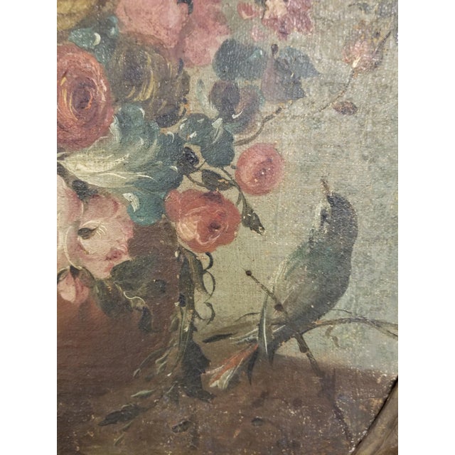 Gray 18th Century Italian Still Life Circle of Guardi For Sale - Image 8 of 10