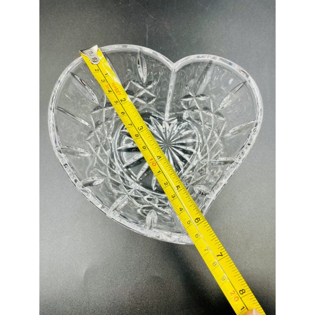 Transparent Late 20th Century Waterford Crystal Sweetheart Candy/Trinket Bowl For Sale - Image 8 of 12