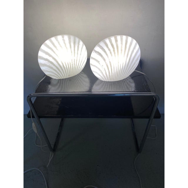 Glass Magical Table Lamps Glass Zebra Series Set from Peill & Putzler, 1960s, Set of 2 For Sale - Image 12 of 17