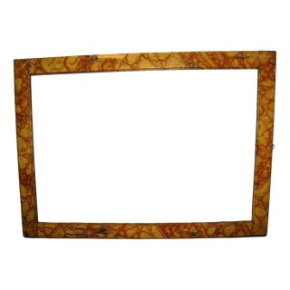 Antique Marbled Frame, Late 17th Century For Sale