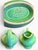 Ceramic Vintage HLC Fiestaware Light Green Gravy Boat-Homer Laughlin-40s-Art Deco-Retro For Sale - Image 7 of 11