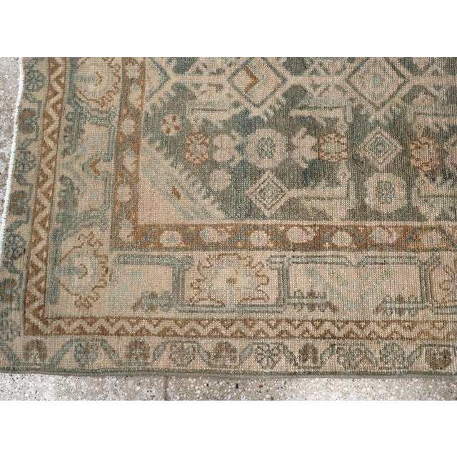 Mid 20th Century Galerie Shabab Collection Mid-20th Century Persian Malayer Rug For Sale - Image 5 of 8