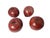 Vintage Woven Basket Wood Beads Ceramic Lifesize Apples For Sale In Indianapolis - Image 6 of 12