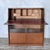 1960s Mid-Century Tiger Oak Glass Bureau, 1960s For Sale - Image 5 of 11