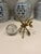 Michael Aram Vintage Art Glass Orb Sculpture on Brass Branch Stand For Sale - Image 4 of 7