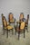 Wood Thonet-Style Chairs in Curved Beech Wood and Vienna Straw Sitting, 1980s, Set of 4 For Sale - Image 7 of 18