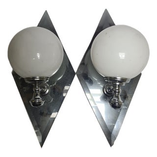 Art Deco Sconces, Poland, 1960s, Set of 2 For Sale