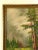 American Antique Botanical Water Green Trees Painting For Sale - Image 3 of 13