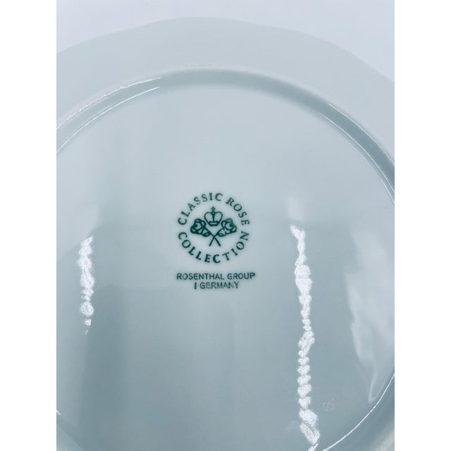 Rosenthal Vintage Rose Monbijou Dessert Plate from Rosenthal, 1985 For Sale - Image 4 of 9