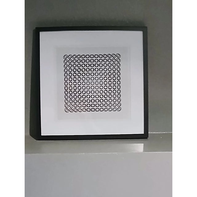 Victor Vasarely, After Deep Kinetic Work from the Portfolio, 1973, Silkscreen, Framed For Sale - Image 6 of 11