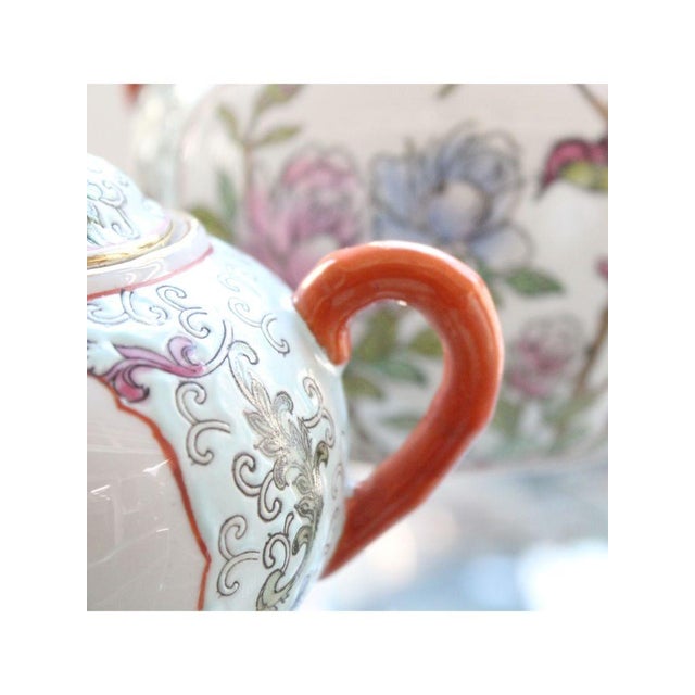 Tea Service from Macau Manufactory, 1960s, Set of 12 For Sale - Image 4 of 11