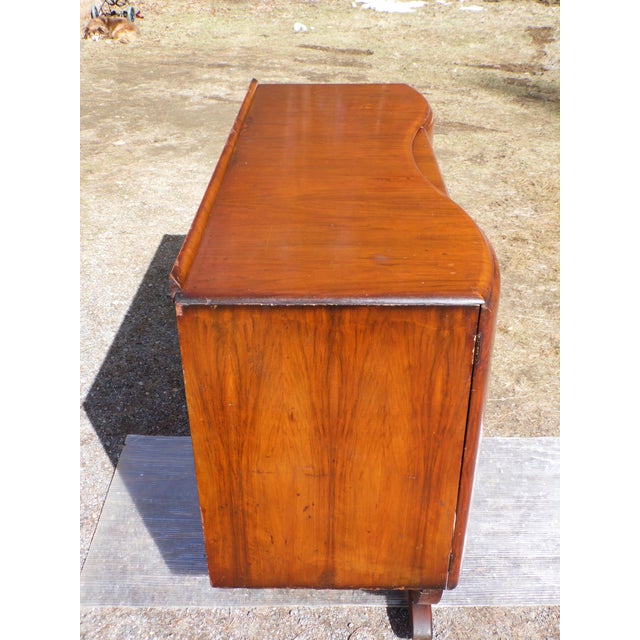 Antique English Art Deco Beautility Cocktail Sideboard Liquor Bar