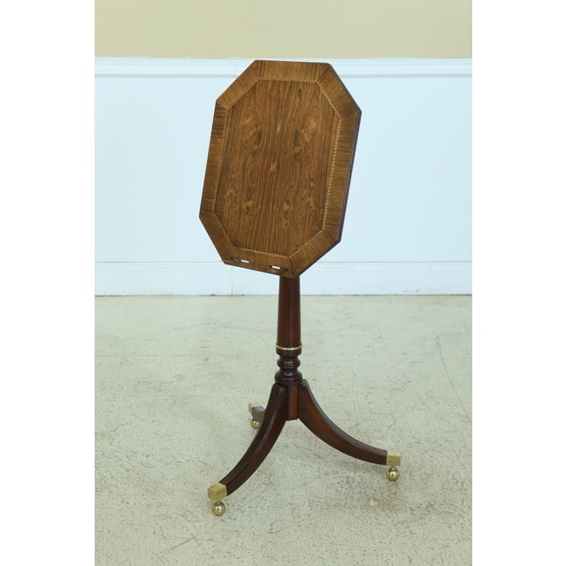 Baker Rosewood Tilt Top Pedestal Book Stand Chairish