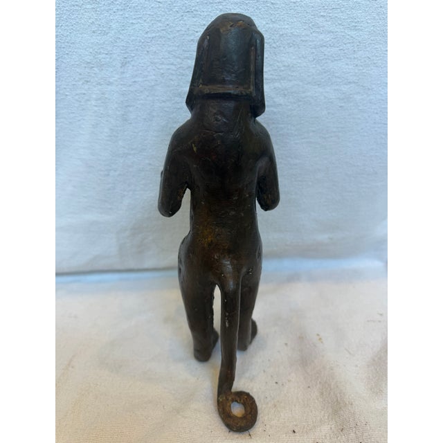1930s Cast Iron Hound Dog Small Butler For Sale In Los Angeles - Image 6 of 10