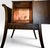 Vintage Art Deco Neoclassical Mahogany Copper-Lined Humidor Magazine Side Table This exceptionally rare vintage 1920s to...