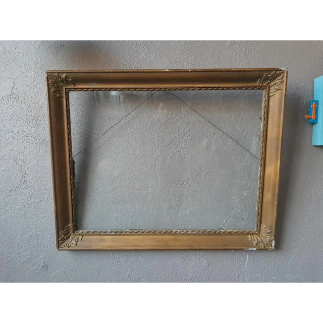 Gold Antique Gold Frame For Sale - Image 8 of 8
