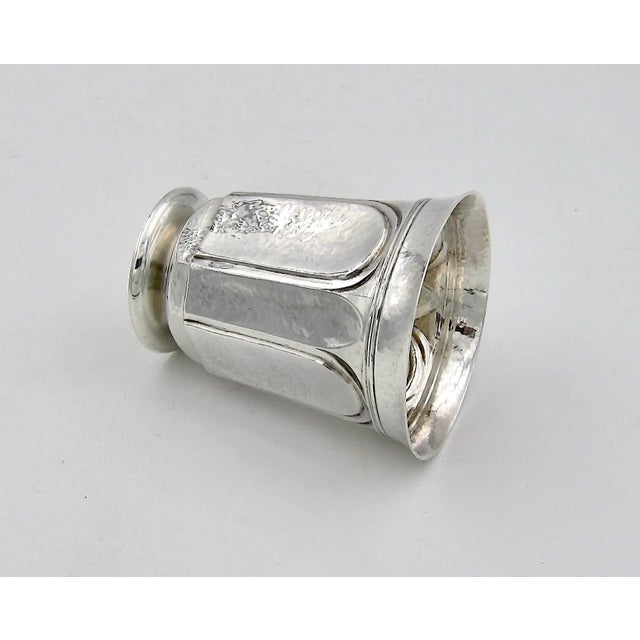 Sterling Silver Arts & Crafts Tumbler Julep Cup by Marie Zimmermann For Sale - Image 4 of 12