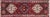 Brick Red Boho Chic Tabriz Red/Beige Wool Runner Rug- 3'2'' X 9'0'' For Sale - Image 8 of 10