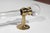 Metal Traditional Large Glass Towel Bar With Brass Brackets For Sale - Image 7 of 8