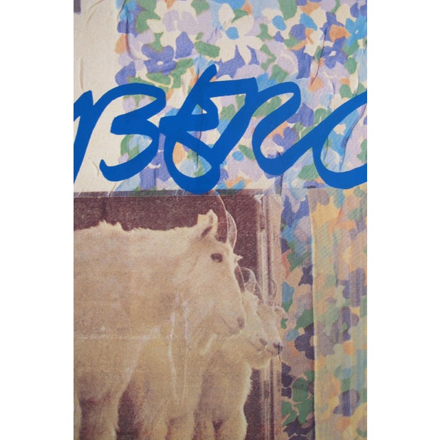 1980s 1981 Original Exhibition Poster, Louisiana, by Robert Rauschenberg For Sale - Image 5 of 5
