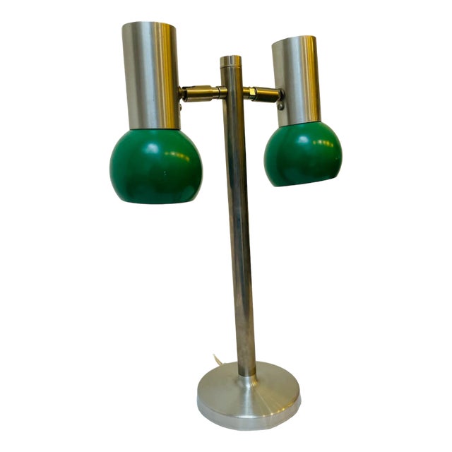 Mid-Century Double Table Lamp from Sis, 1970s For Sale