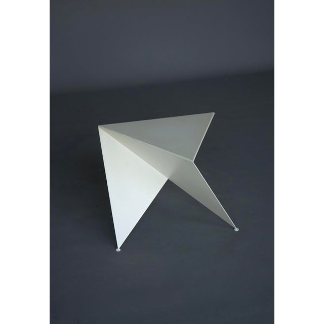 1980s RW1 Side Table attributed to Ronald Willemsen for Metaform, Netherlands, 1982 For Sale - Image 5 of 17