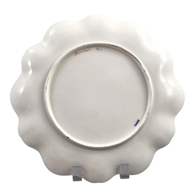 Porcelain View Service Plates by J. J. Birbeck for Aynsley, 1888, Set of 4 For Sale - Image 16 of 18