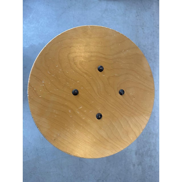 Vintage Industrial Stool For Sale - Image 6 of 10