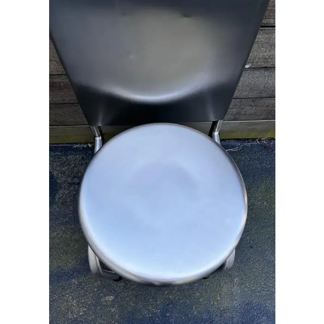 1970s Industrial Age High Back Swivel Medical Chair For Sale In Philadelphia - Image 6 of 13