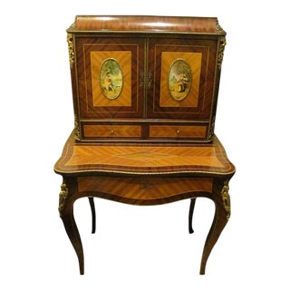 Inlaid French Styled Desk For Sale