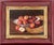 1980s Raffaele Pucci, Still Life with Apples, 1989, Oil on Board For Sale - Image 5 of 5