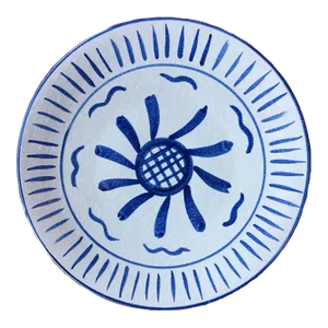 Italian Hand-Painted Ceramic Serving Platter- Tagliato