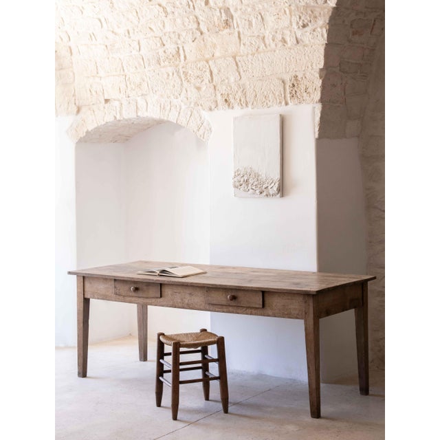 Antique French Table in Oak, 1800s For Sale - Image 9 of 9