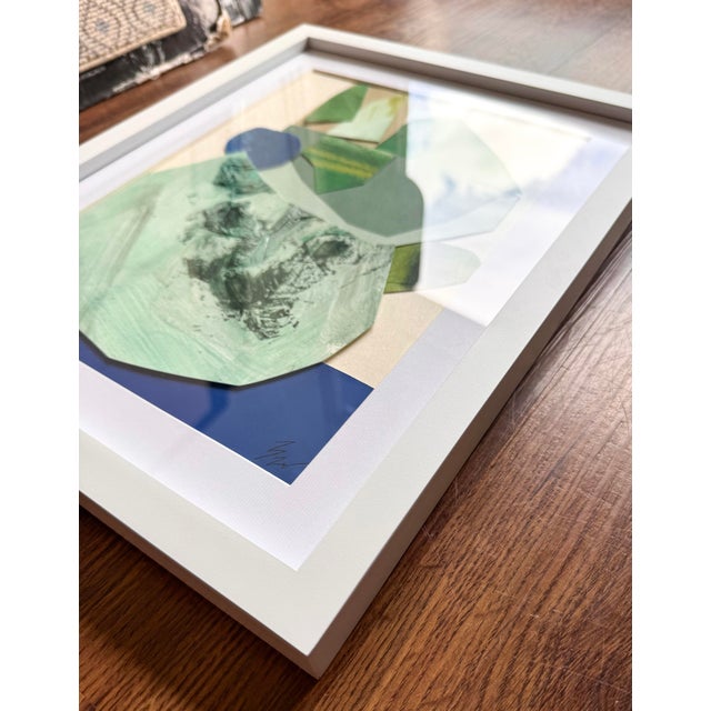 "Little Miss Sunshine" Original Framed Collage on Paper by Zac Woodiel For Sale - Image 12 of 12