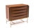 1960s Paul McCobb Calvin Irwin Collection Bi-Fold Door 4 Drawer Dresser Credenza Chest Mahogany Brass For Sale - Image 5 of 18