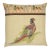 Pheasant & Feathers Tapestry Cushion With Feather Filler - 46x46cm (18"x18") For Sale
